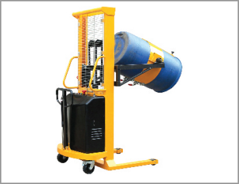 semi electric drum lifter