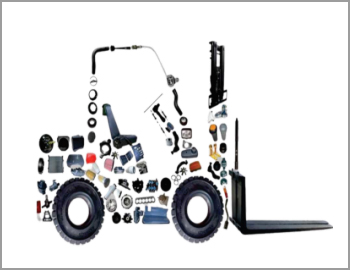 all types of forklifts spare parts & service