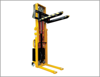 semi electric stacker